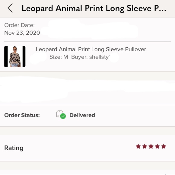 Leopard Cheetah Animal Print Long Sleeve Pullover - Picture 8 of 8